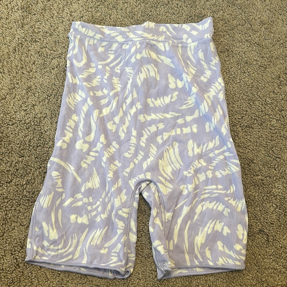 SKIMS summer mesh swirl logo biker shorts - Small